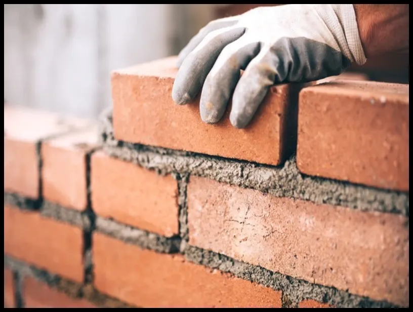 Vữa xây có khả năng kết dính các vật liệu chắc chắn