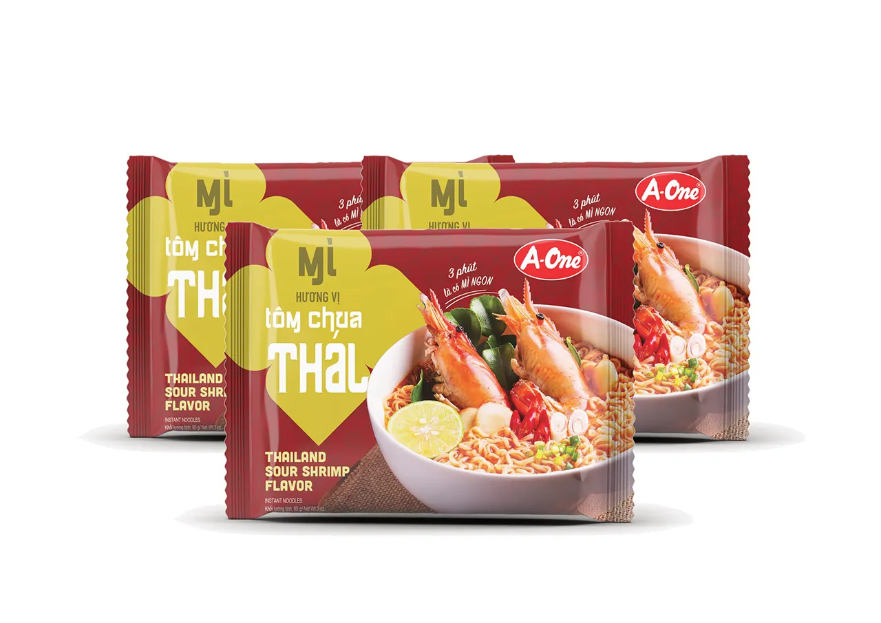 Mì Hương Vị Tôm Chua Thái