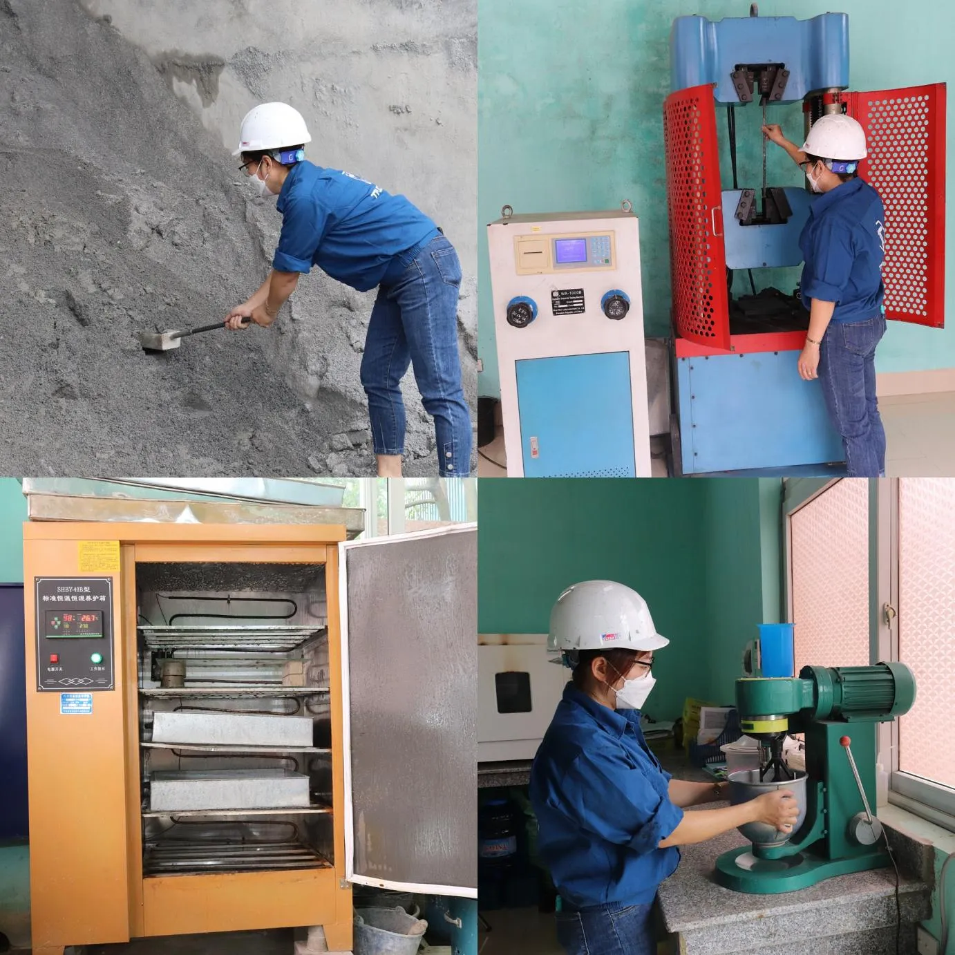 Thí nghiệm kiểm tra chất lượng vật liệu