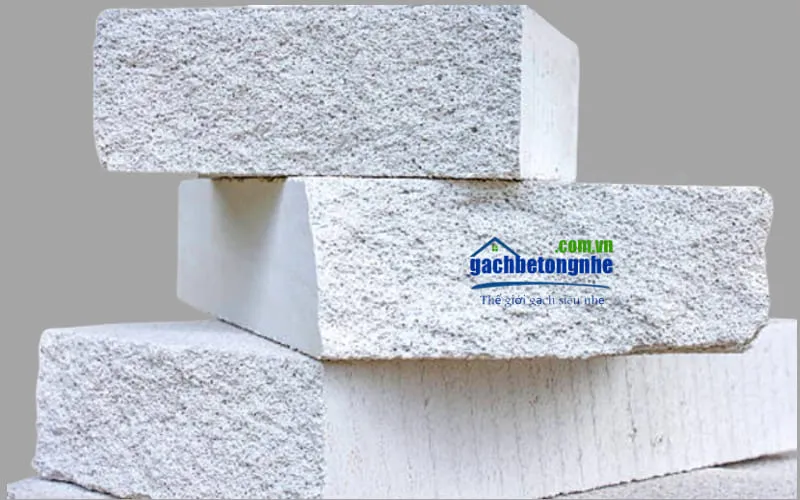 Hình ảnh kết cấu tinh thể bê tông siêu nhẹ với bọt khí liên kết bền chắc