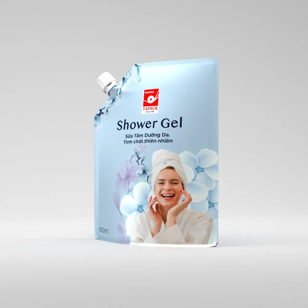 Túi đứng gắn vòi cho các sản phẩm dạng lỏng và sệt