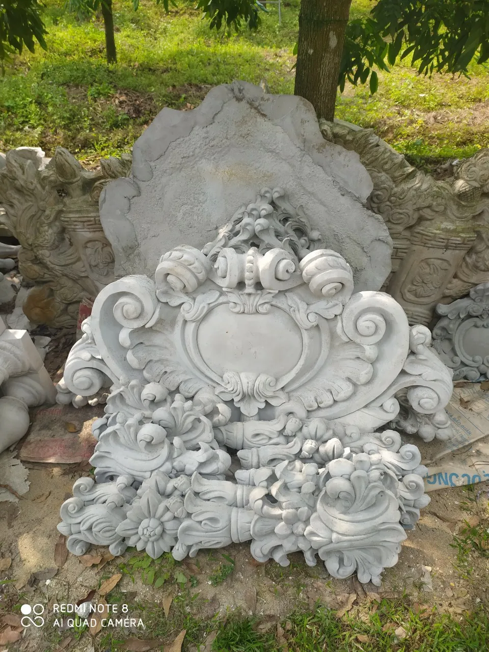 Phù điêu xi măng đẹp