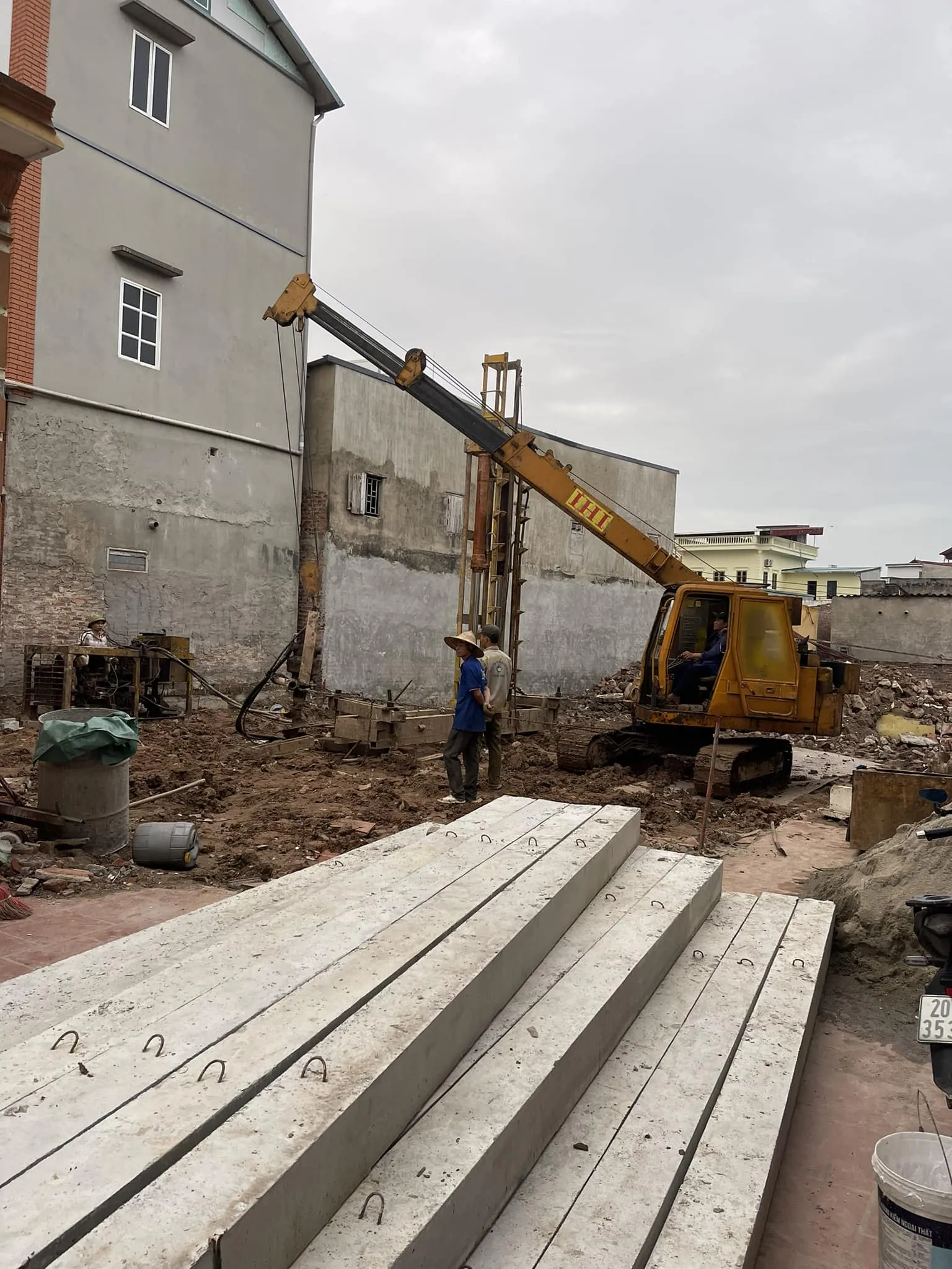 Ép cọc bê tông Bắc Ninh