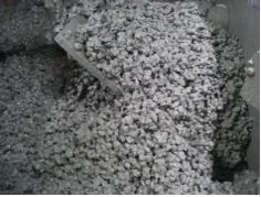 Quá trình bao phủ hồ xi măng lên bề mặt cốt liệu đá dăm trong máy trộn