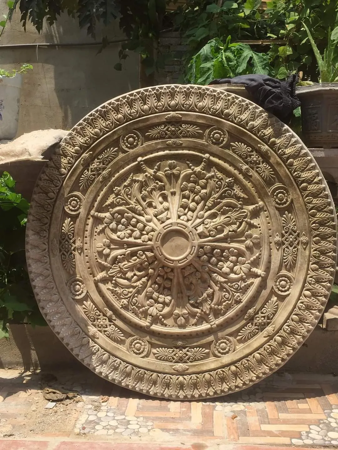 Phù điêu xi măng chất lượng