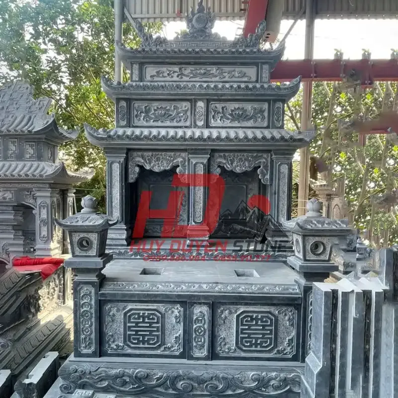 Mộ đúc sẵn có mái