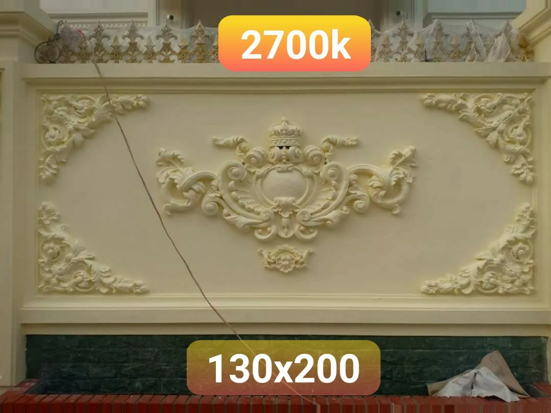 Phù điêu xi măng đa dạng