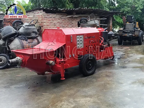 Máy bơm bê tông tĩnh