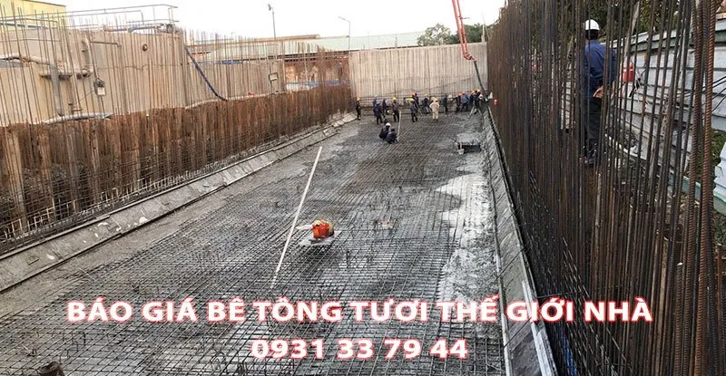 Bảng báo giá bê tông tươi Thế Giới Nhà mới nhất năm 2026