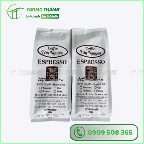 bao bi ca phe in cac thong tin de quang ba san pham