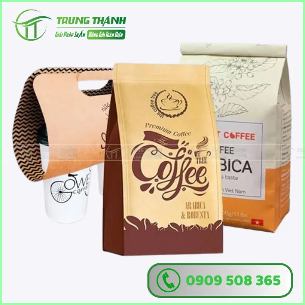 bao bi ca phe in san tao thuong hieu va quang ba san pham