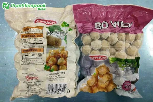 Bao bì hút chân không đựng thực phẩm