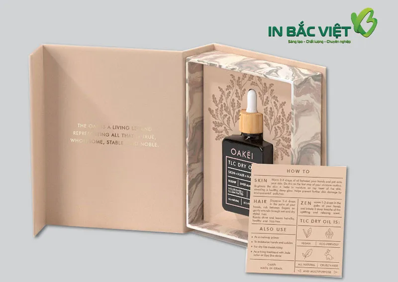 Hộp cứng cao cấp đòi hỏi kỹ thuật thiết kế và phối màu phức tạp hơn