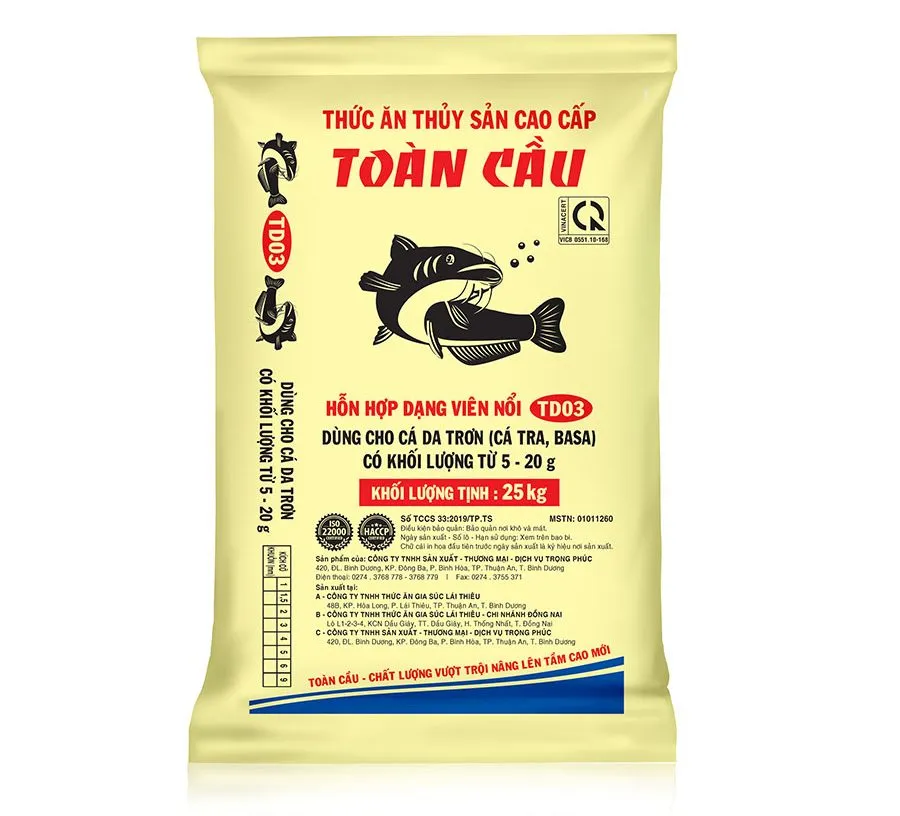 Bao bì thức ăn chăn nuôi cấu trúc PP/OPP đa lớp