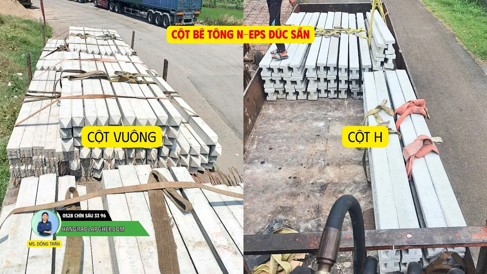 Ứng dụng hàng rào bê tông