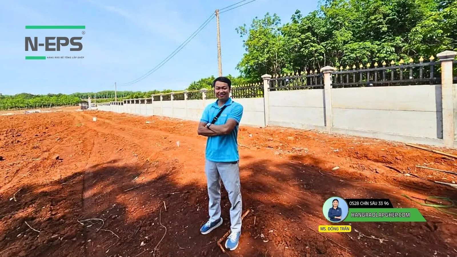 Tấm tường rào T8