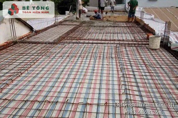 Trạm trộn bê tông tươi tại Hòa Thành Tây Ninh với hệ thống cân đong tự động