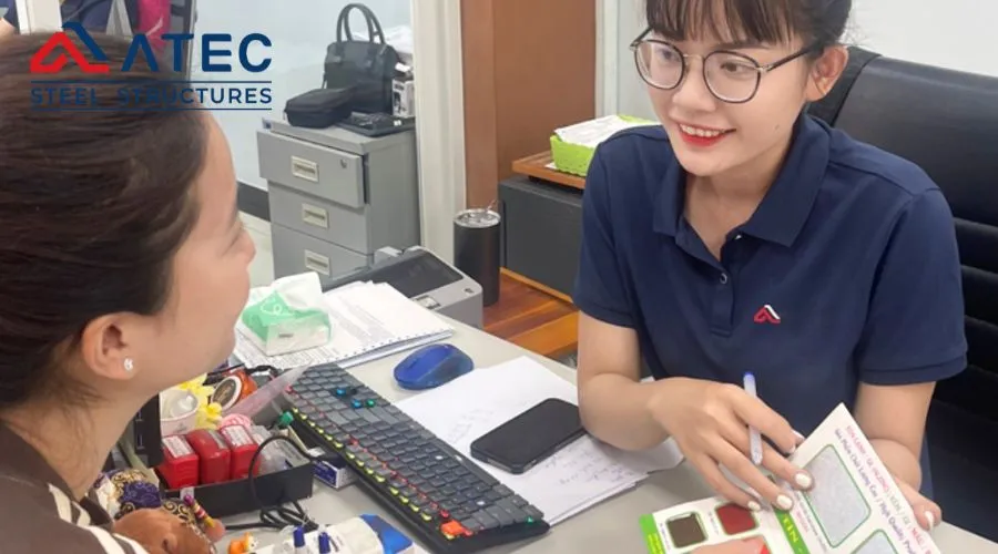 Các ký hiệu trong bản vẽ kết cấu thép