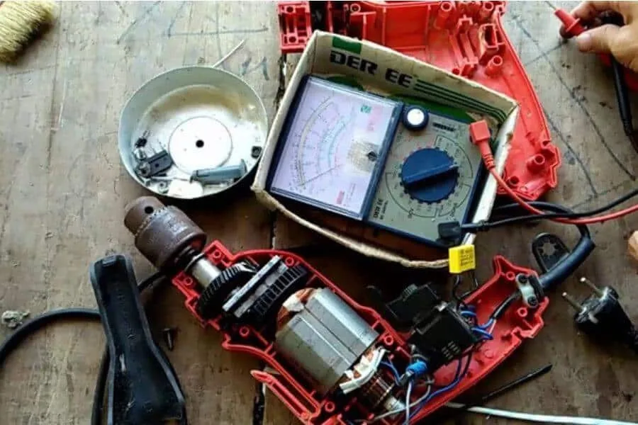 Các lỗi thường gặp trên máy khoan đục bê tông