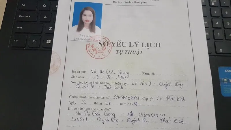 CÃ¡ch viáº¿t há»“ sÆ¡ xin viá»‡c