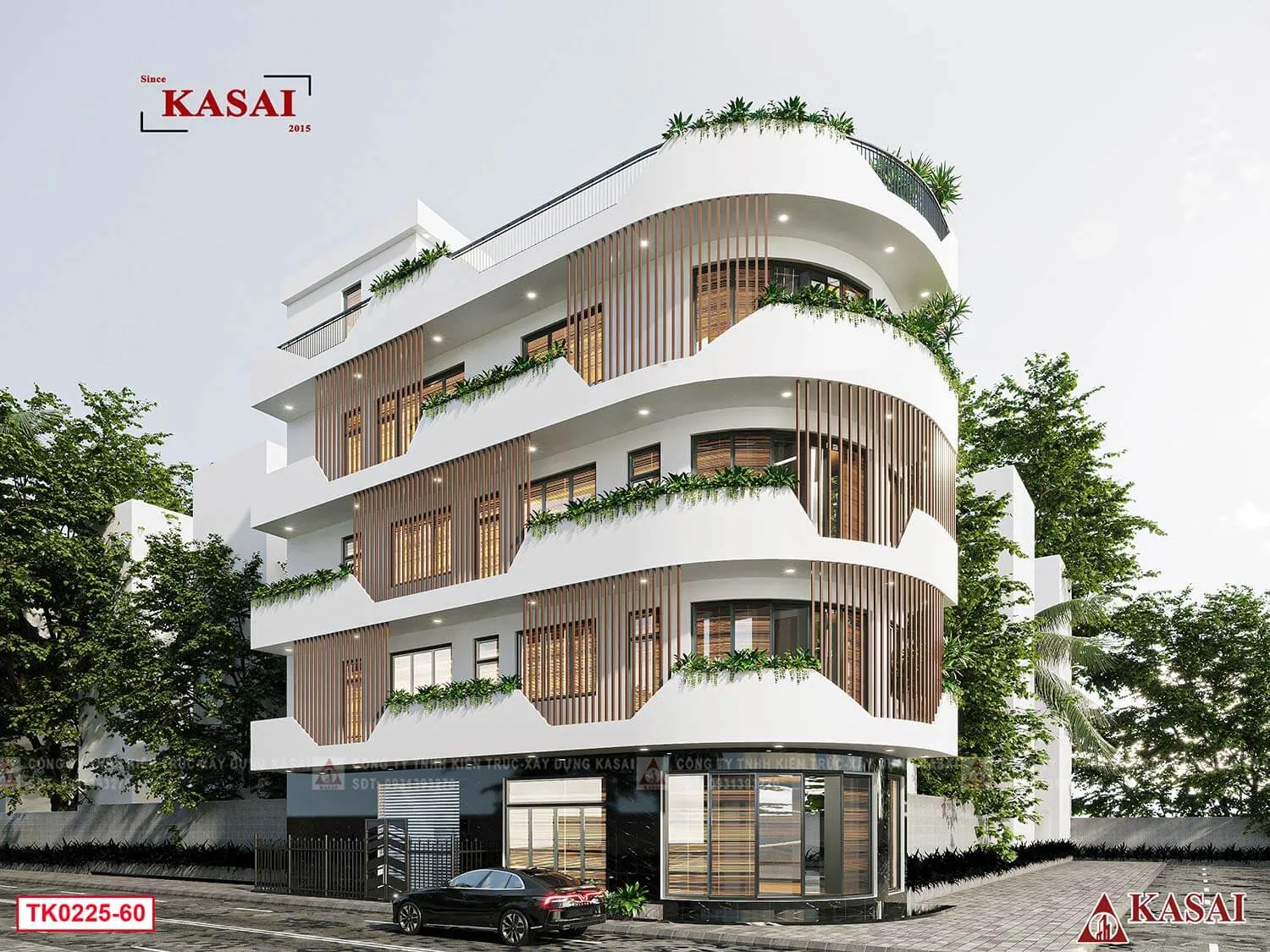 Căn hộ góc phố đẹp