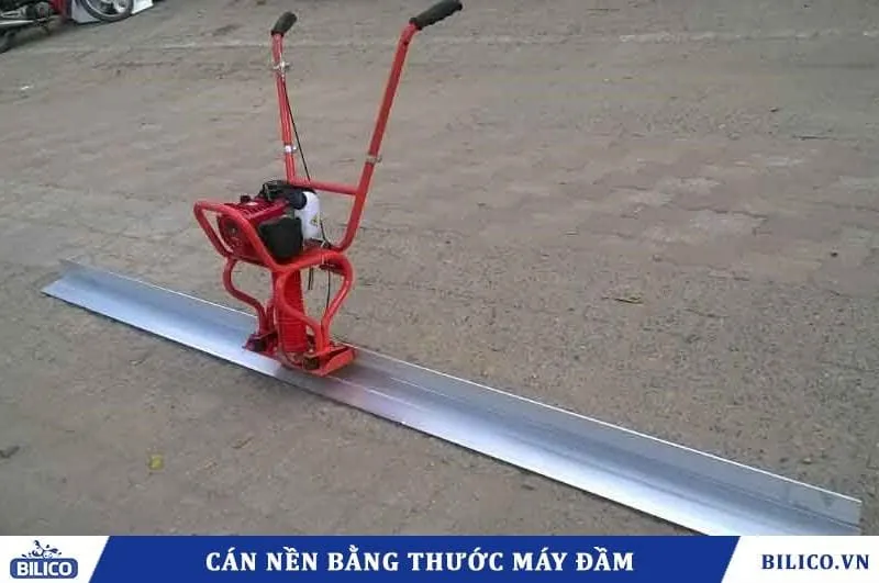cán nền 1m2 cần bao nhiêu xi măng với máy đầm