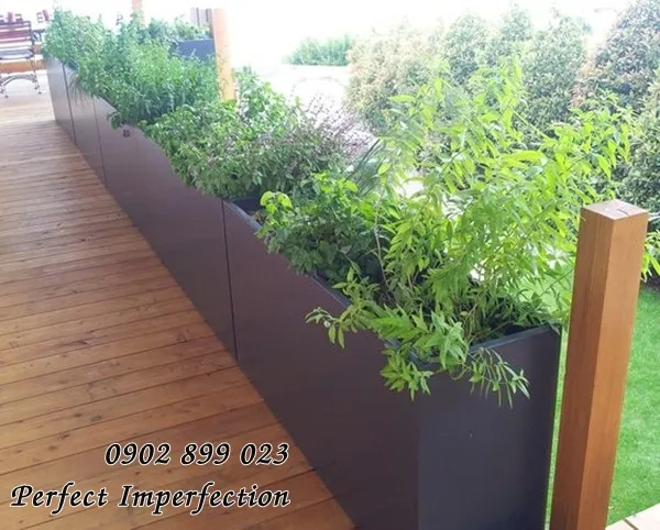 Các mẫu chậu xi măng được hoàn thiện tỉ mỉ từng chi tiết trước khi đến tay khách hàng