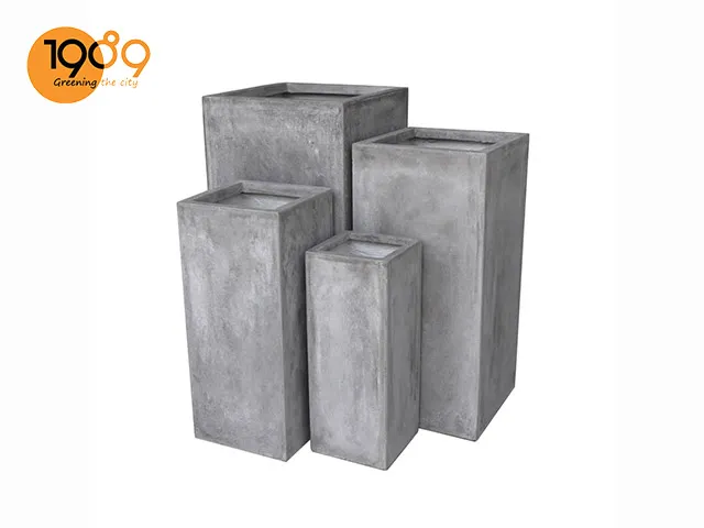 chậu xi măng chữ nhật tại tphcm