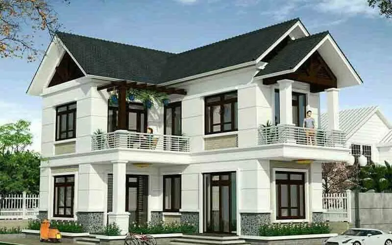 Chi phí xây nhà 2 tầng 80m2