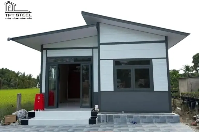 chi phí xây dựng nhà tiền chế 100 m2