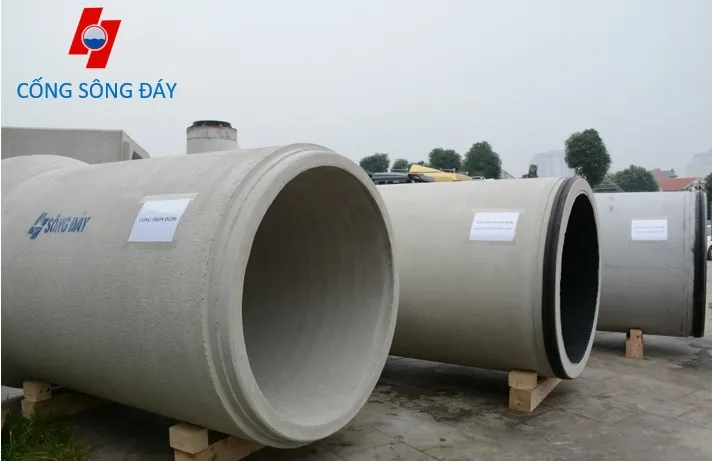 Cống trón bê tông Song Đáy