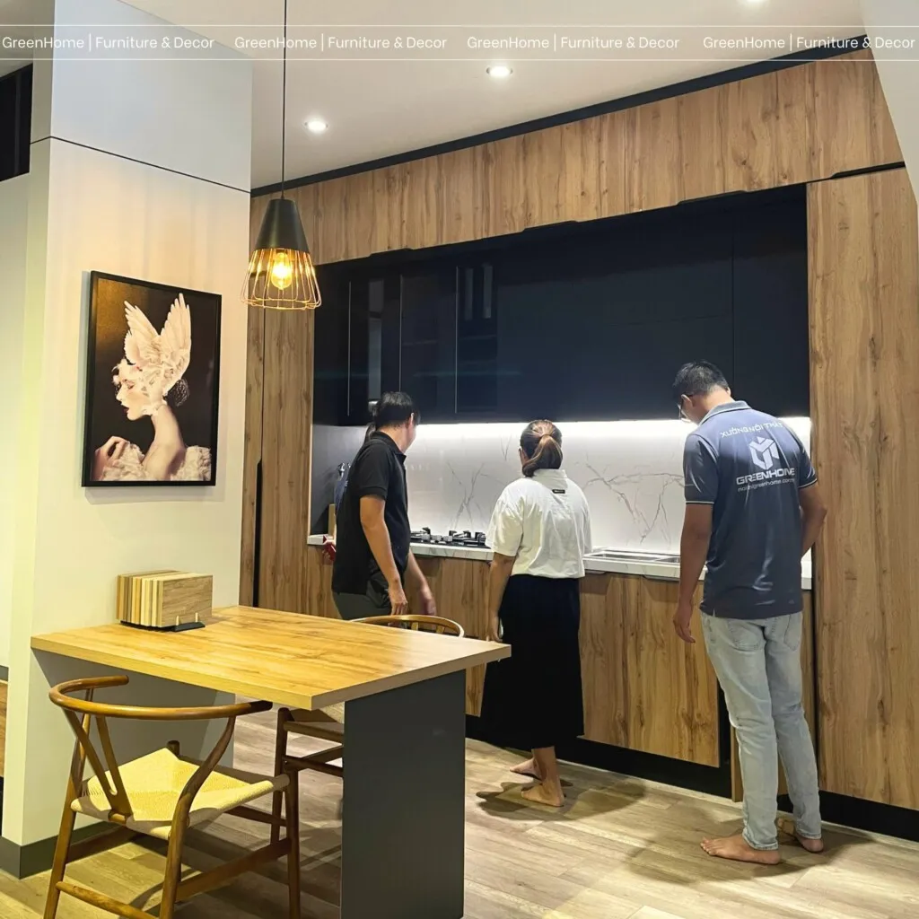 Hoạt động tư vấn khách hàng tại Nội thất GreenHome hình 2