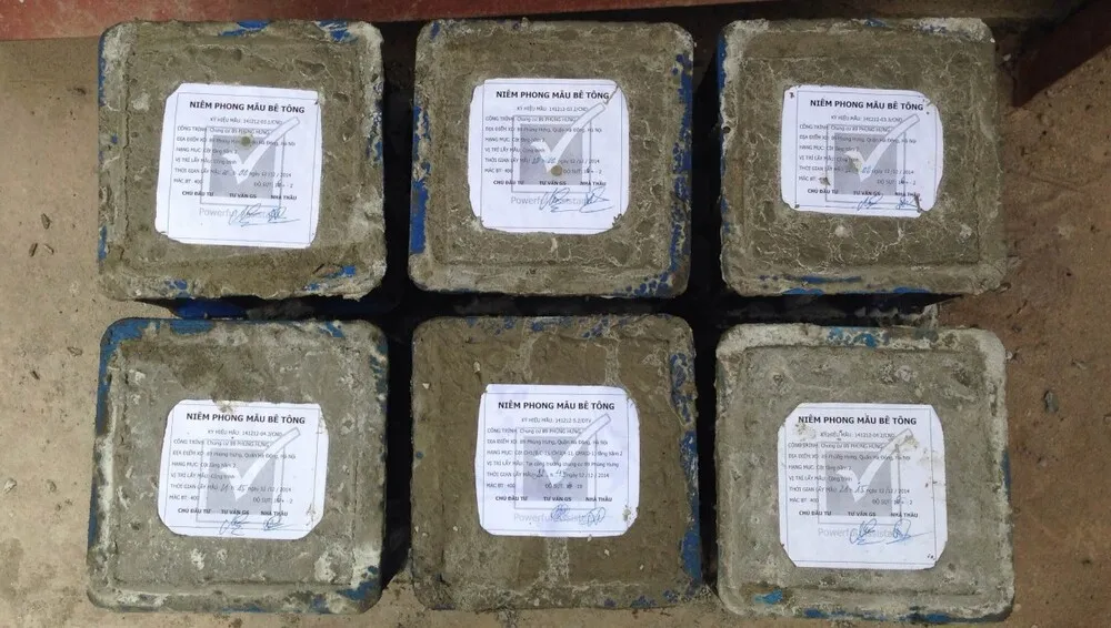 Cường độ chịu nén của bê tông là ứng suất nén tối đa mà vật liệu có thể chịu đựng