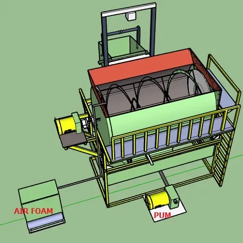 Dây chuyền sản xuất máy trộn bê tông nhẹ công suất 5m3 mỗi ngày năm 2026