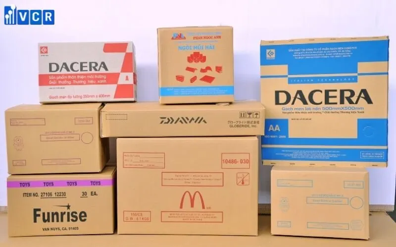 Bao bì giấy ở dạng thùng carton
