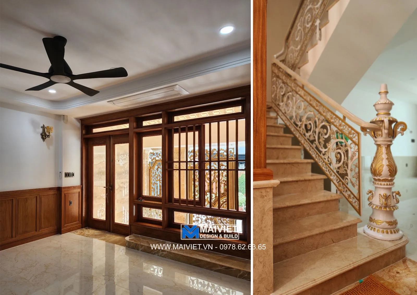 Mẫu nội thất hoàn thiện hiện đại