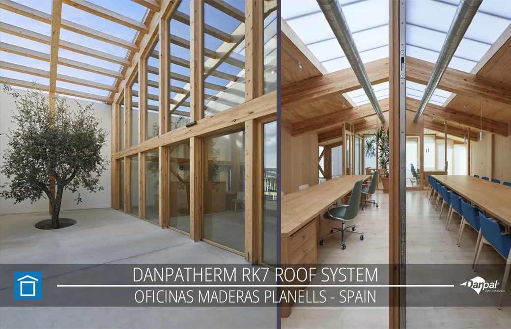 Mái lợp giếng trời