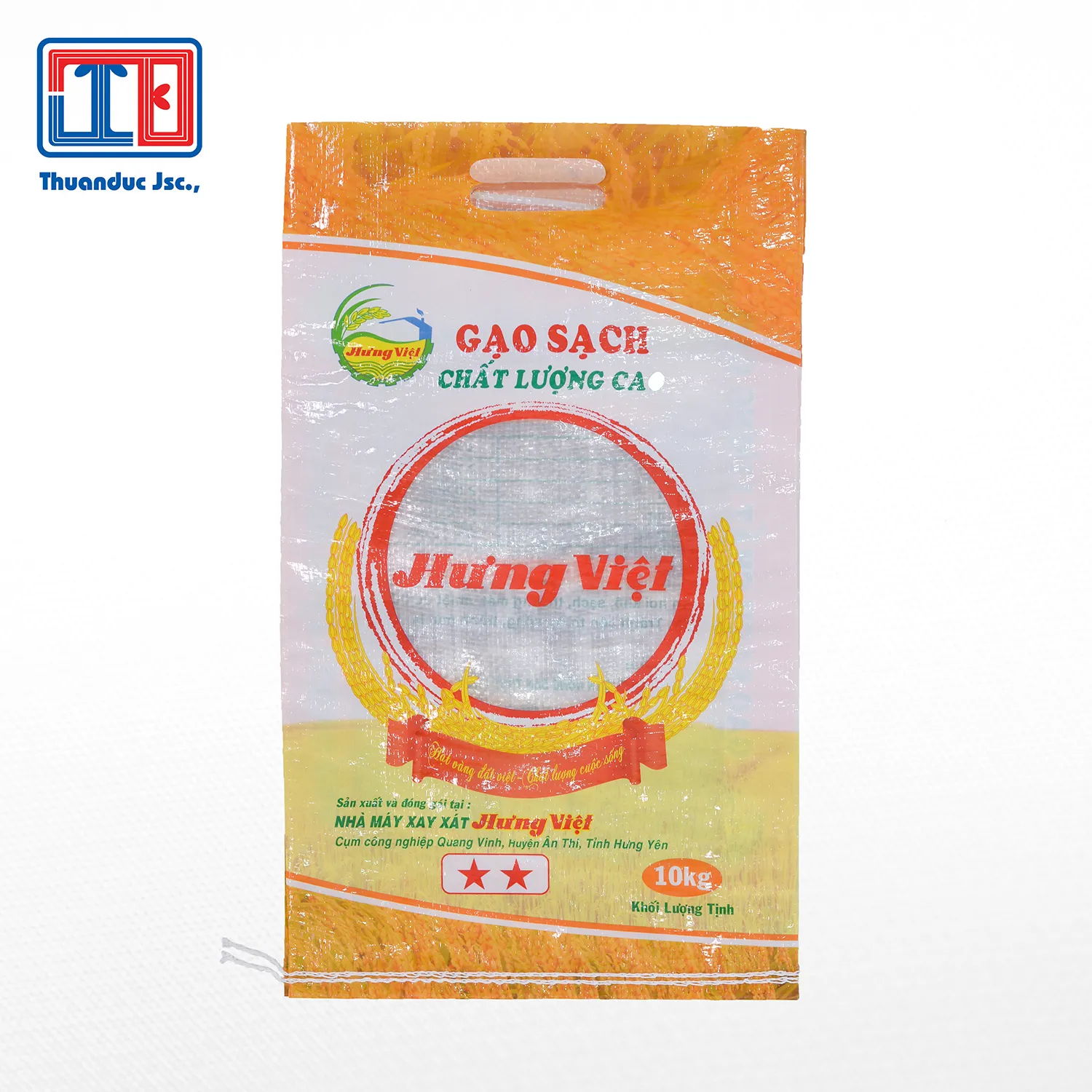 Bao bì đựng nông sản dệt PP in ấn thương hiệu chuyên nghiệp