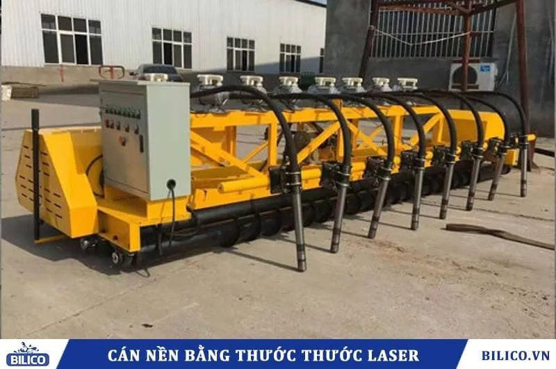 cán nền 1m2 cần bao nhiêu xi măng dùng laser