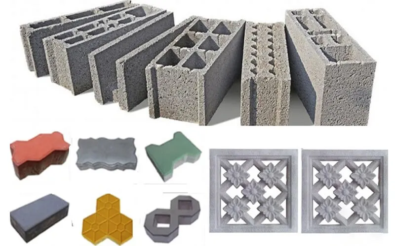 Các loại gạch block