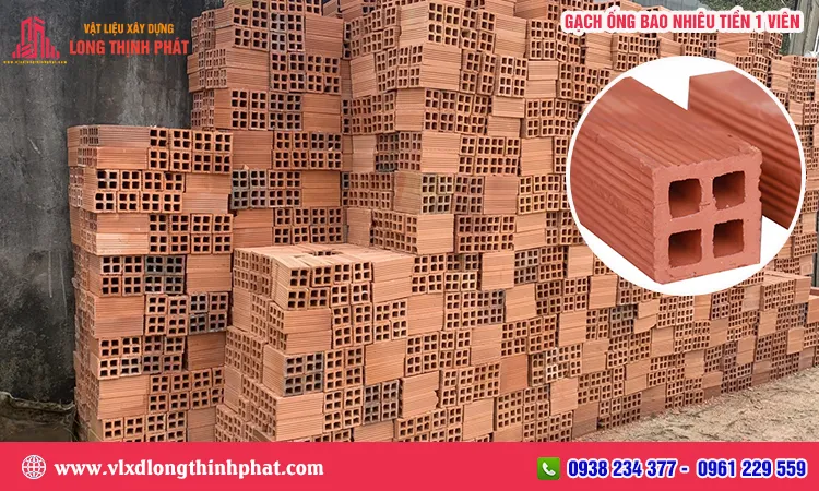 gạch ống bao nhiêu tiền 1 viên 2