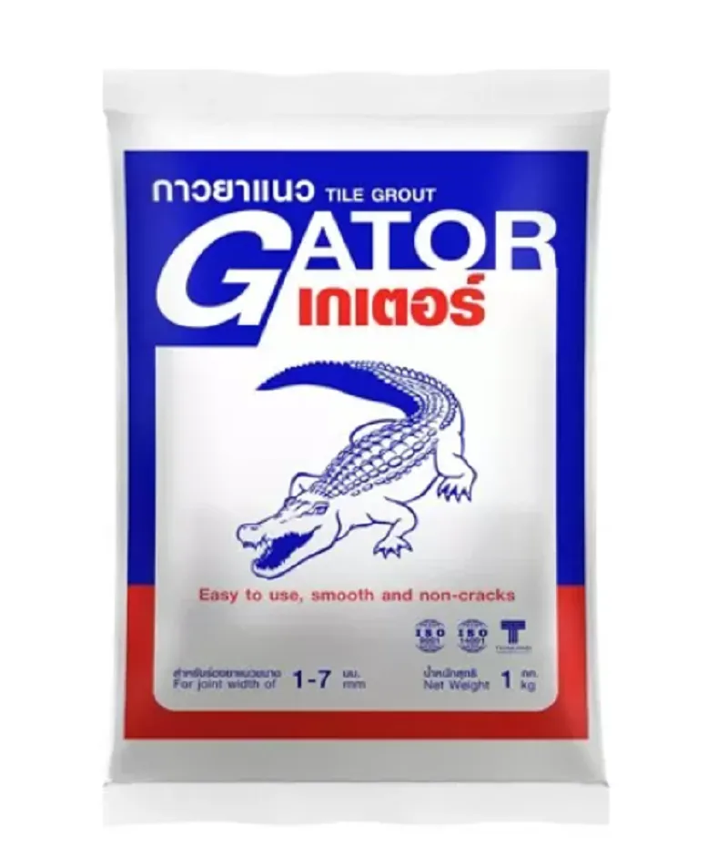 Sản phẩm keo chà ron Cá Sấu Gator - Lựa chọn tin cậy cho mọi công trình hiện đại