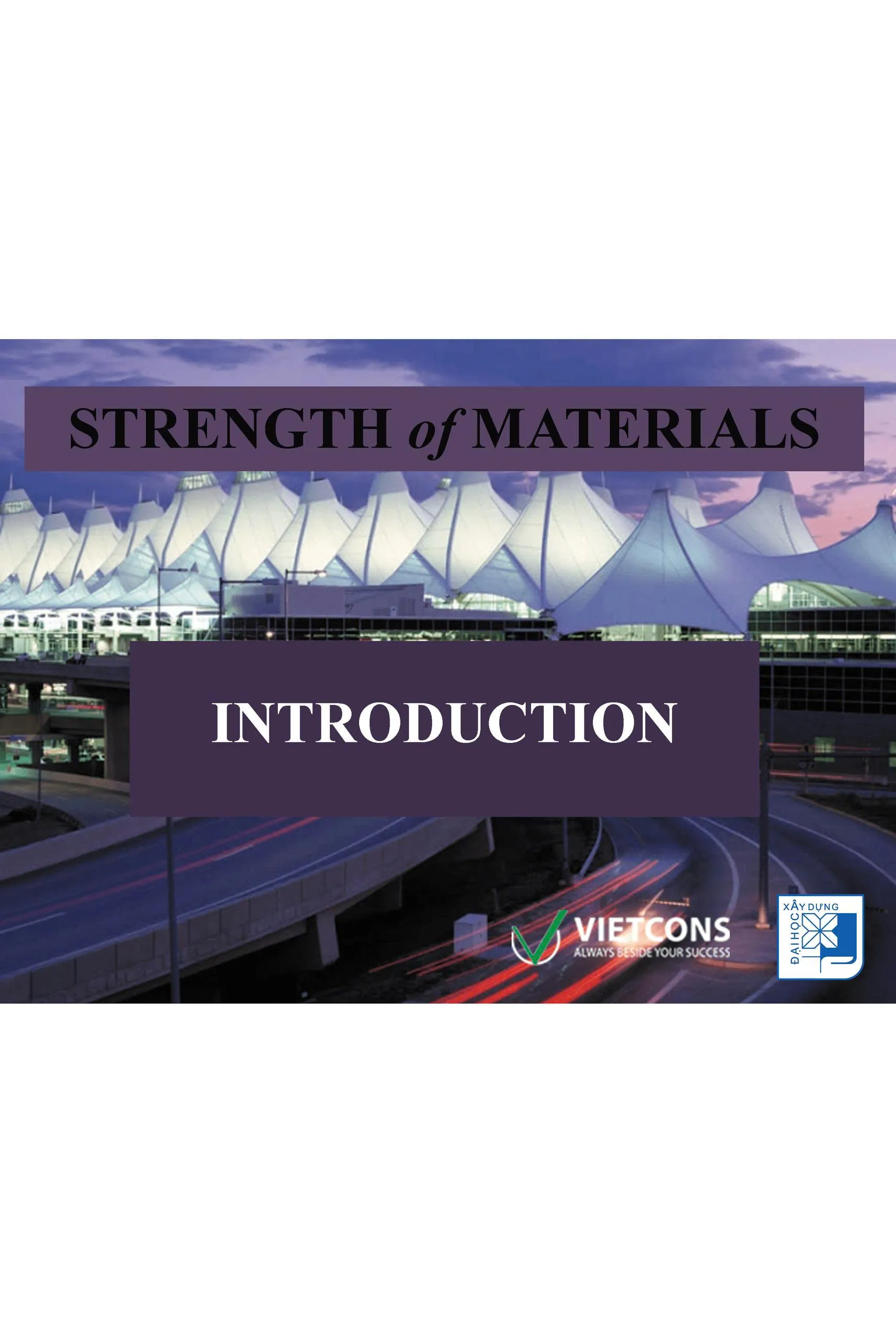 Bìa giáo trình Sức bền vật liệu - NXB Đại học Xây dựng Hà Nội