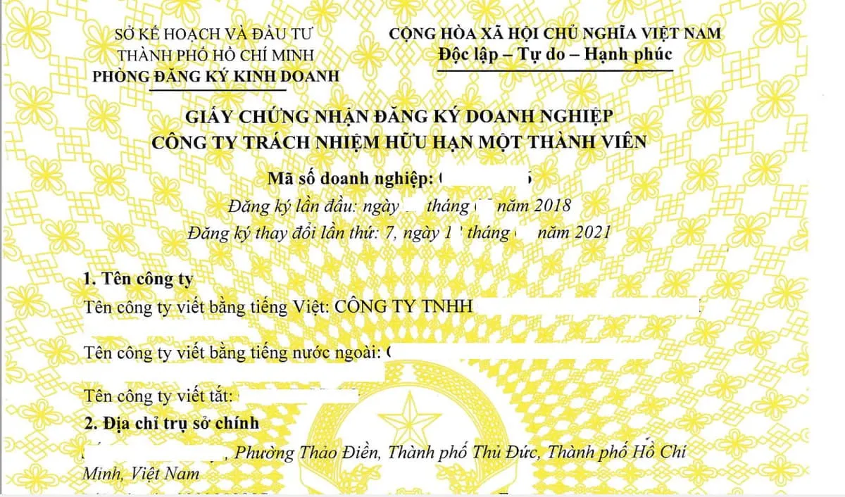 Giấy chứng nhận đăng ký kinh doanh là gì?