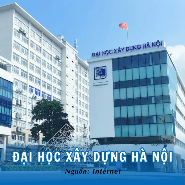 Khuôn viên trường đại học Xây Dựng