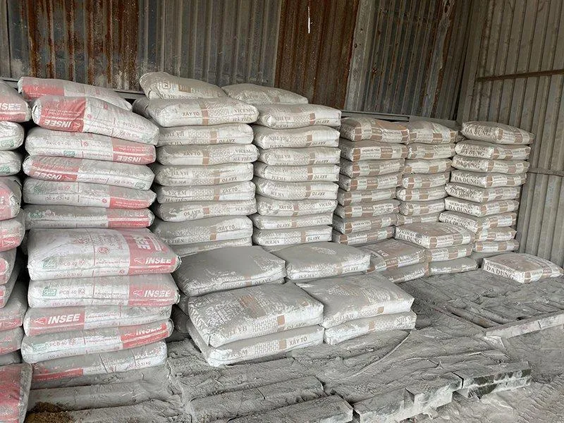 hao hụt khi bảo quản vật liệu