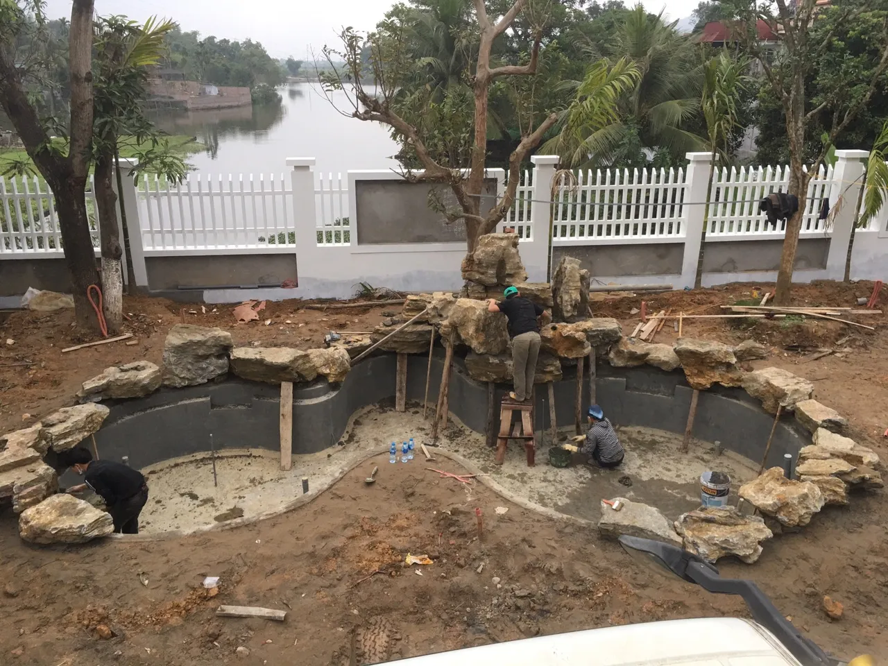 hinh anh goi y 15 mau thiet ke ho ca koi dep, ai nhin cung me so 4