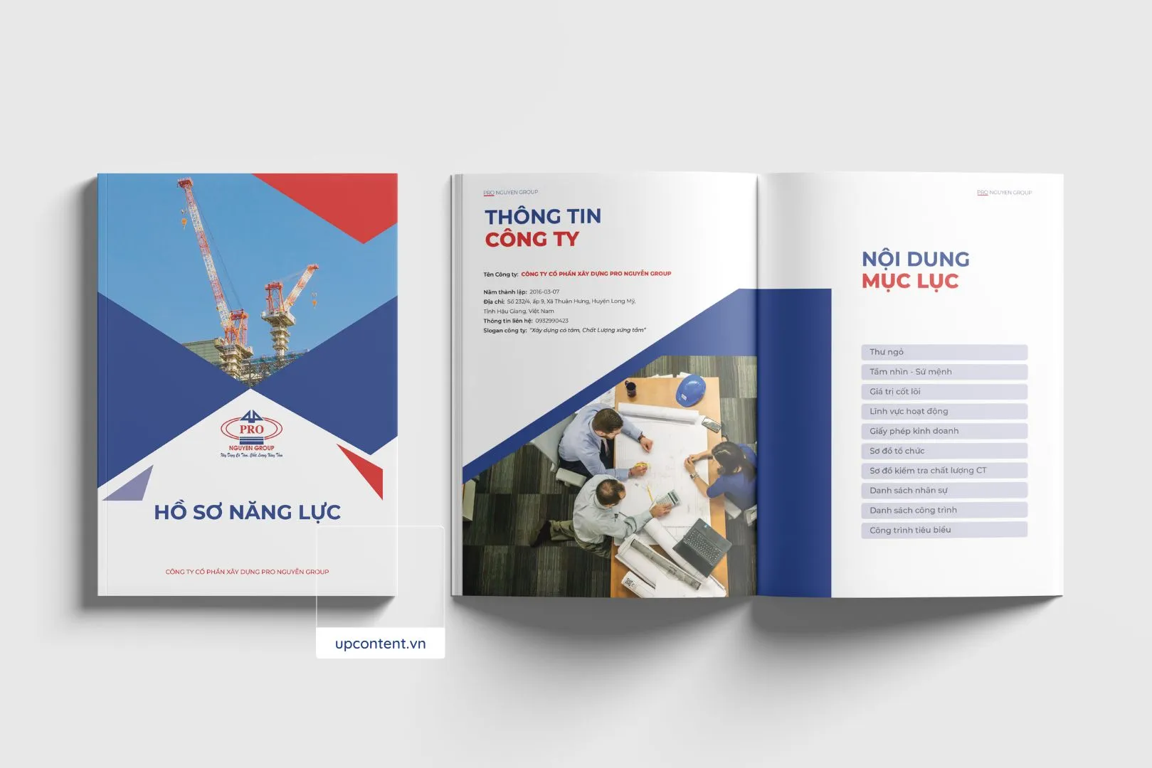 hồ sơ năng lực công ty xây dựng Pro Nguyễn Group - 01