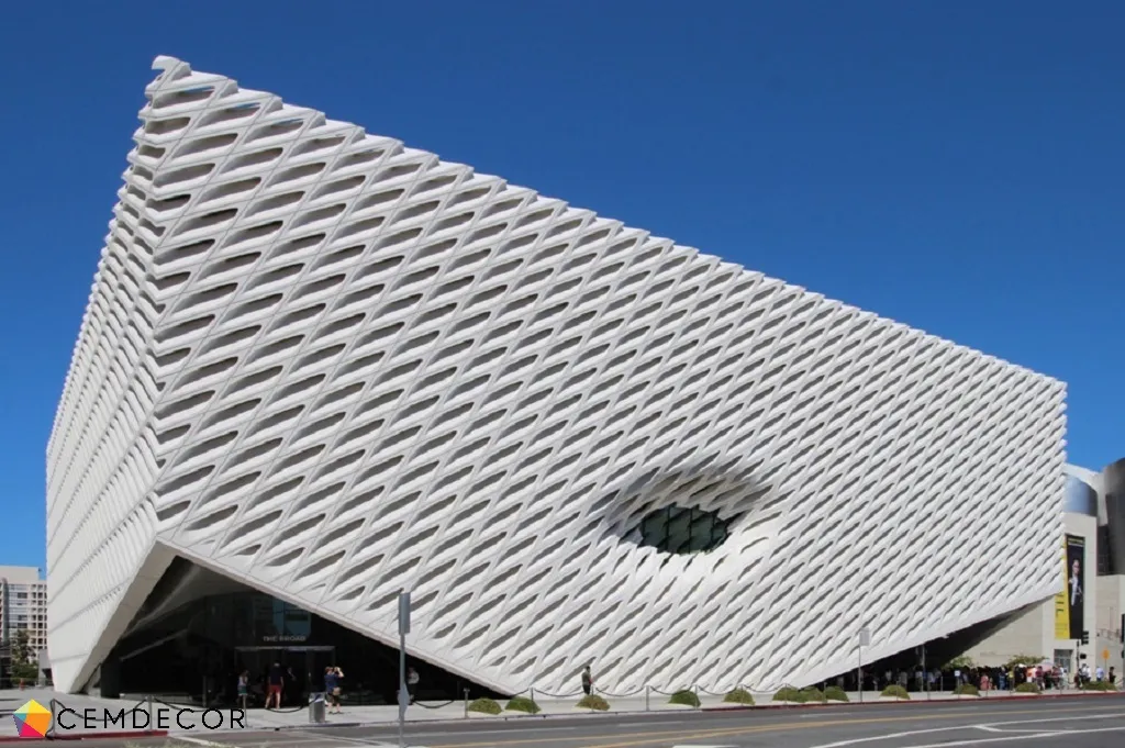 Khả năng tạo hình linh hoạt của vật liệu bê tông cốt sợi thủy tinh