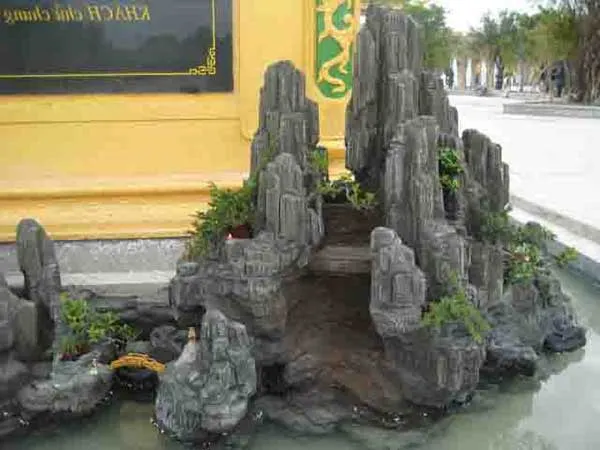 Thi công hòn non bộ bằng xi măng theo phong cách giả sơn chuyên nghiệp năm 2026